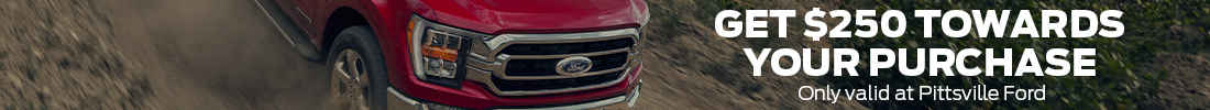 Pittsville Ford TV Offer