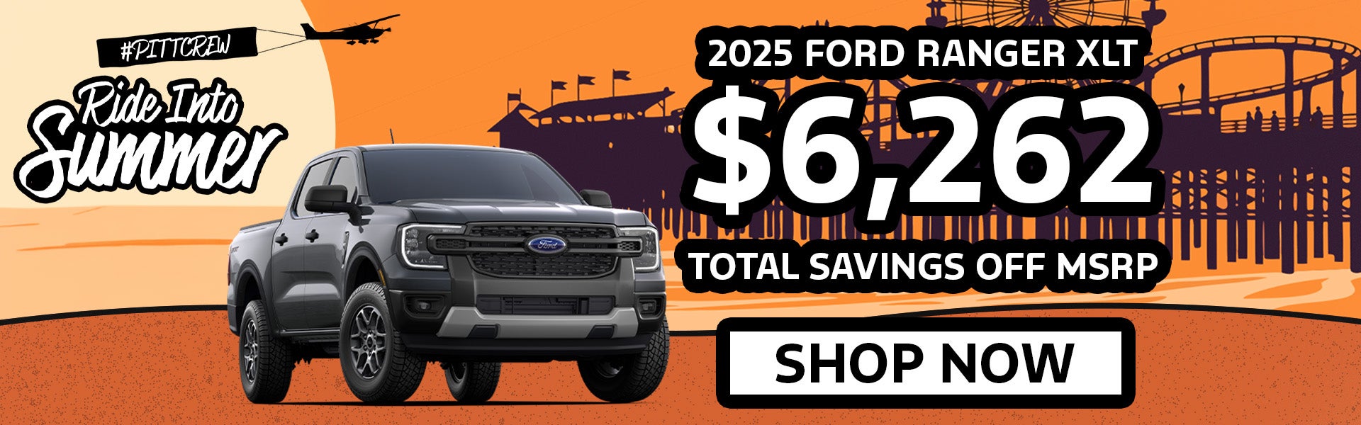 2025 Ford Ranger $6,262 Total Savings off MSRP