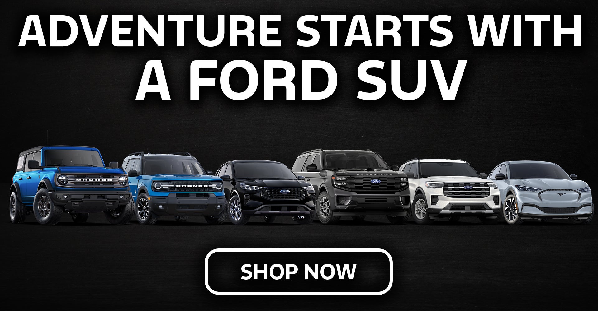 Types of Ford SUVs