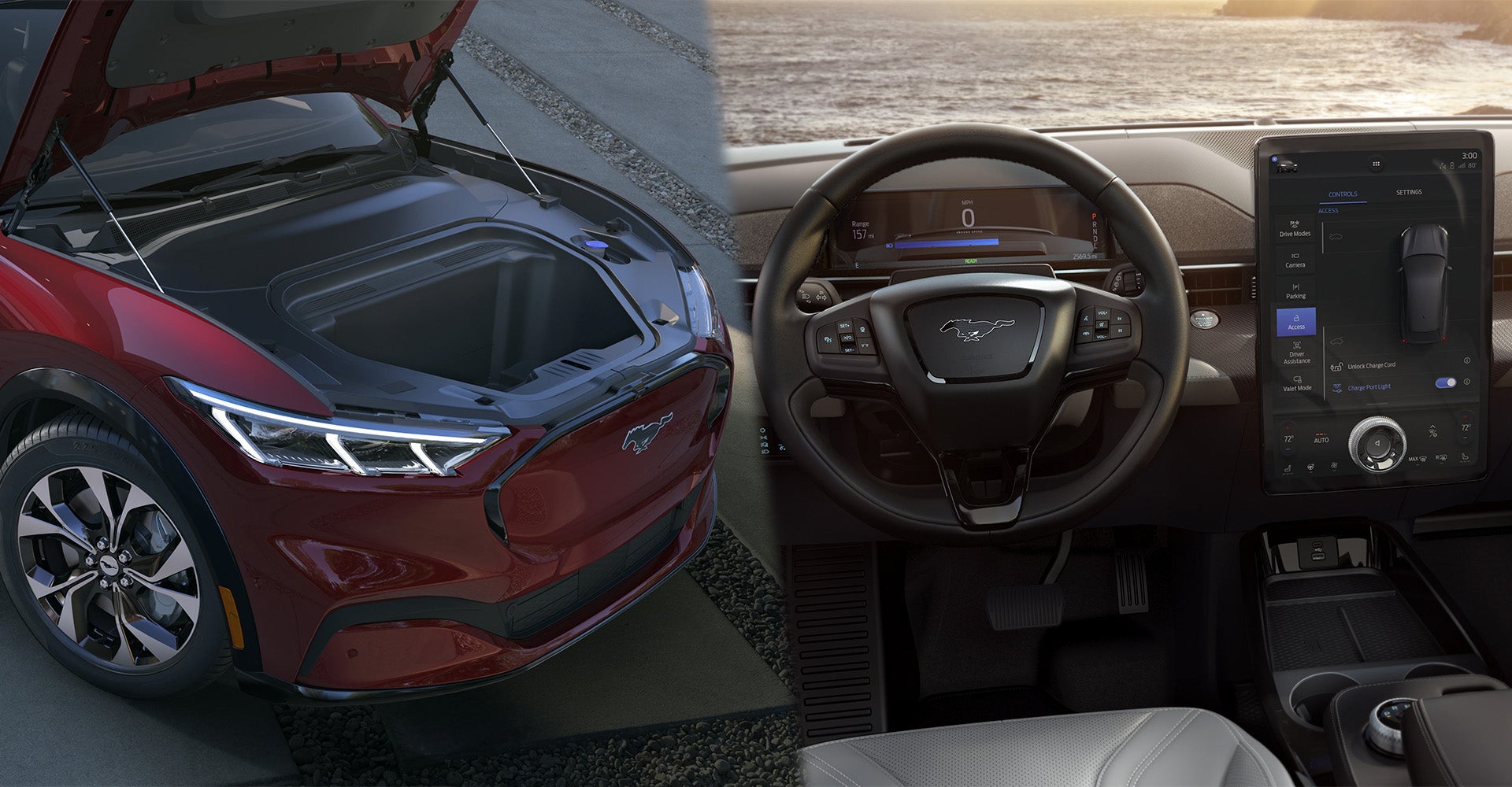 2022 Ford Mustang Mach-E Interior