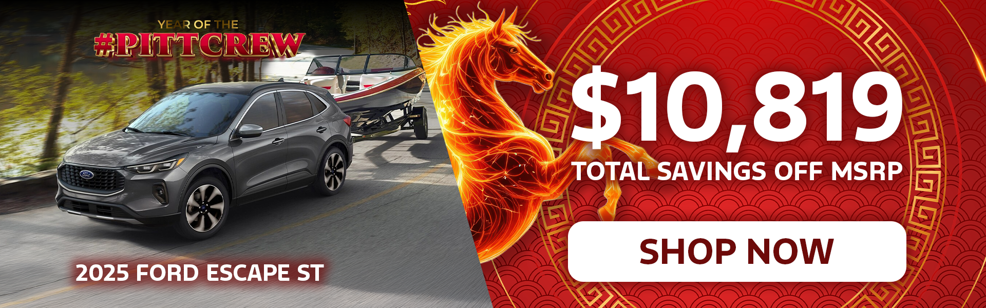 $10,819 off MSRP | 2025 Ford Escape ST