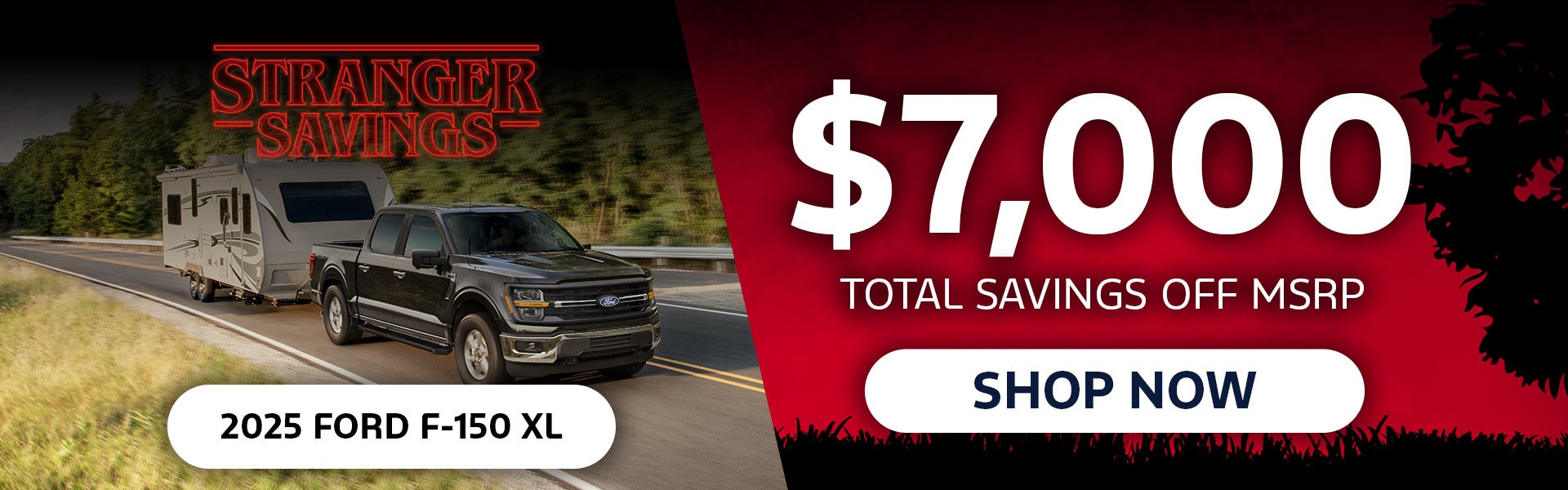 $7,000 off MSRP 2025 Ford F-150 XL