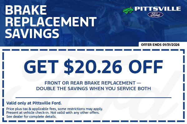 Brake Replacement Savings