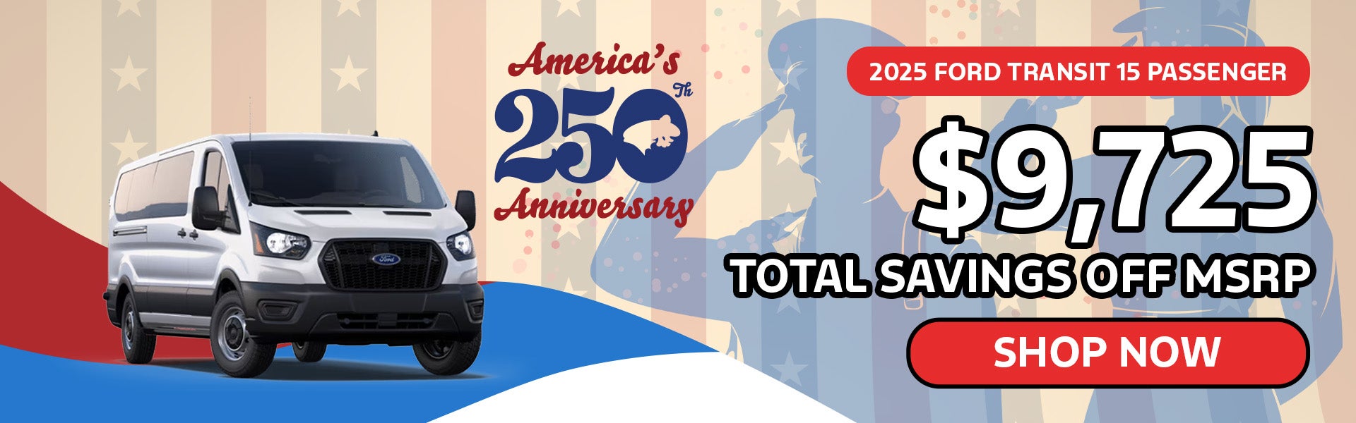 $9,725 off MSRP | 2025 Ford Transit 15 Passenger
