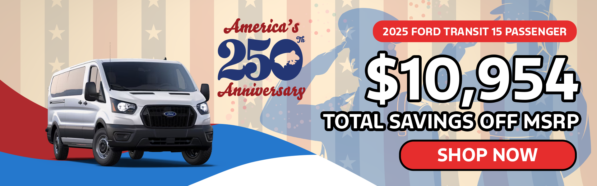 $9,725 off MSRP | 2025 Ford Transit 15 Passenger