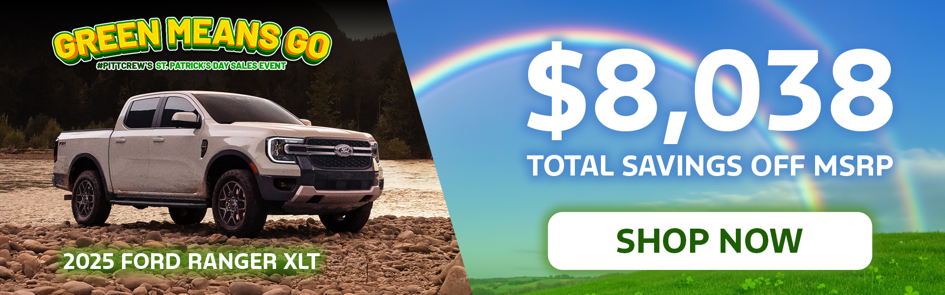 $8,038 off MSRP 2025 Ford Ranger XLT