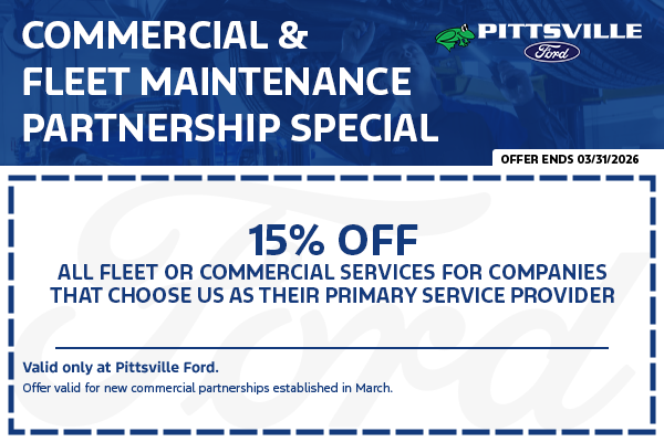 Commercial & Fleet Maintenance Partnership Special