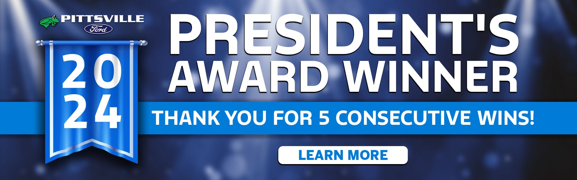 THANK YOU FOR 5 CONSECUTIVE WINS!